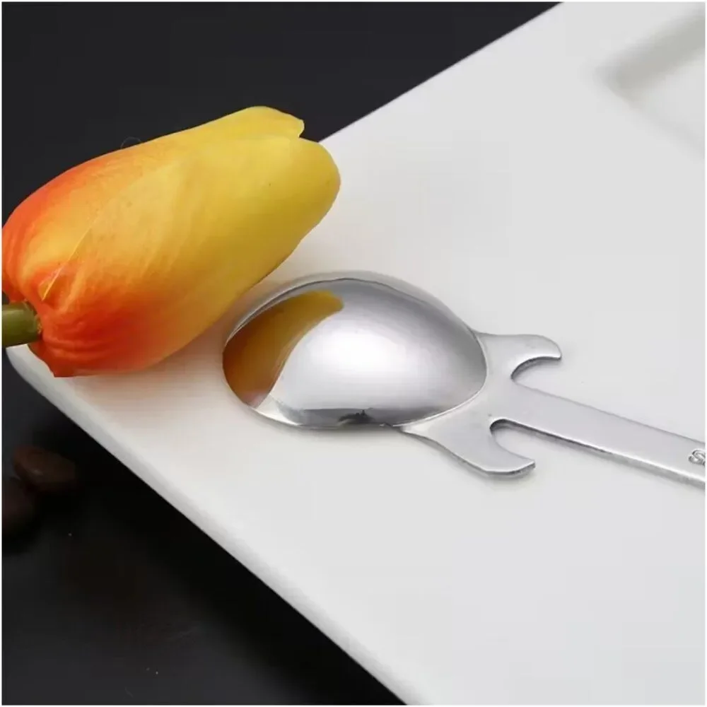 NWT Guitar Stainless Steel Coffee Spoon Set 2 Tea Espresso Stirrer Novelty Gift